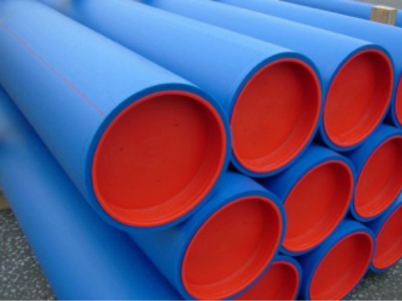 BLUE HPPE Mains Pipe SDR17 PE100/SC100 PE Pipelines