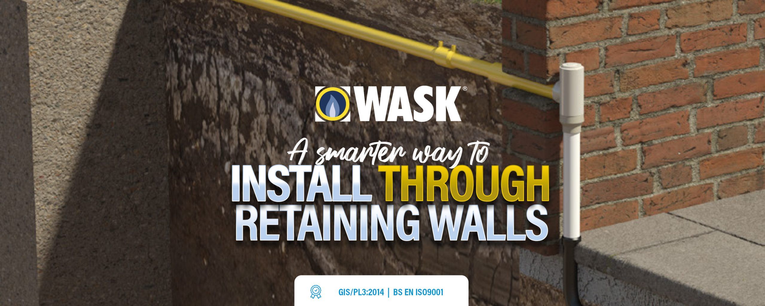 Streamline your garden service installations with WASK’s garden entry tee