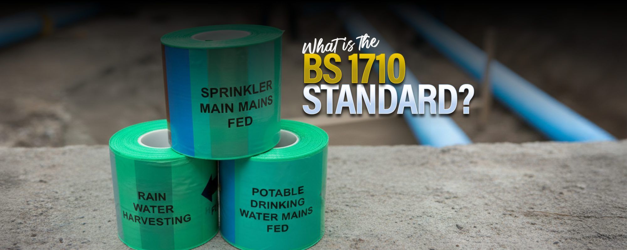 What is the BS 1710 standard?