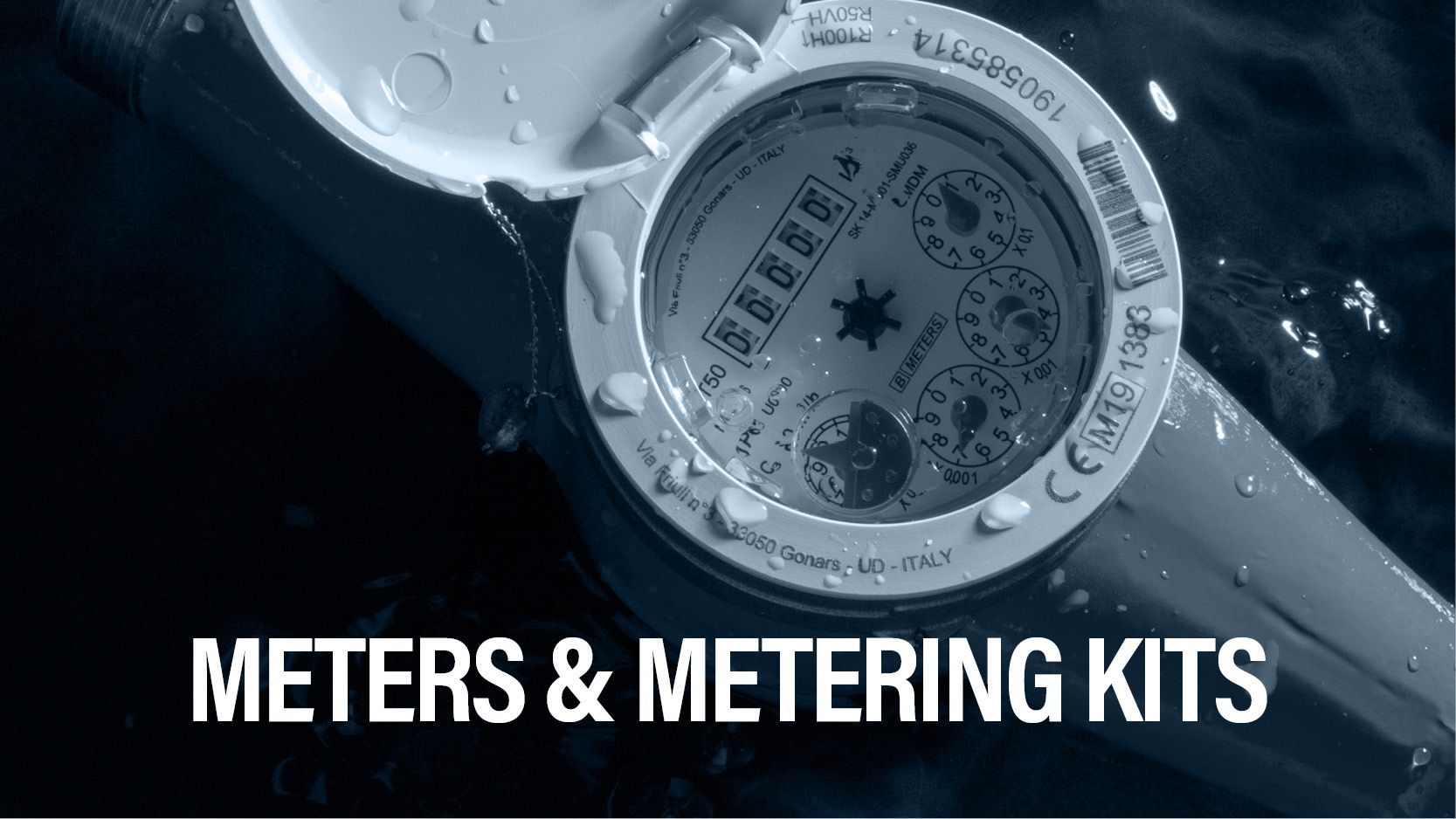 Complete mains to meter solutions - meters and metering kits